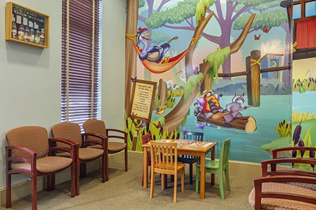 Lafayette Pediatric Dentistry waiting room