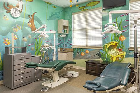 Lafayette Pediatric Dentistry dental room