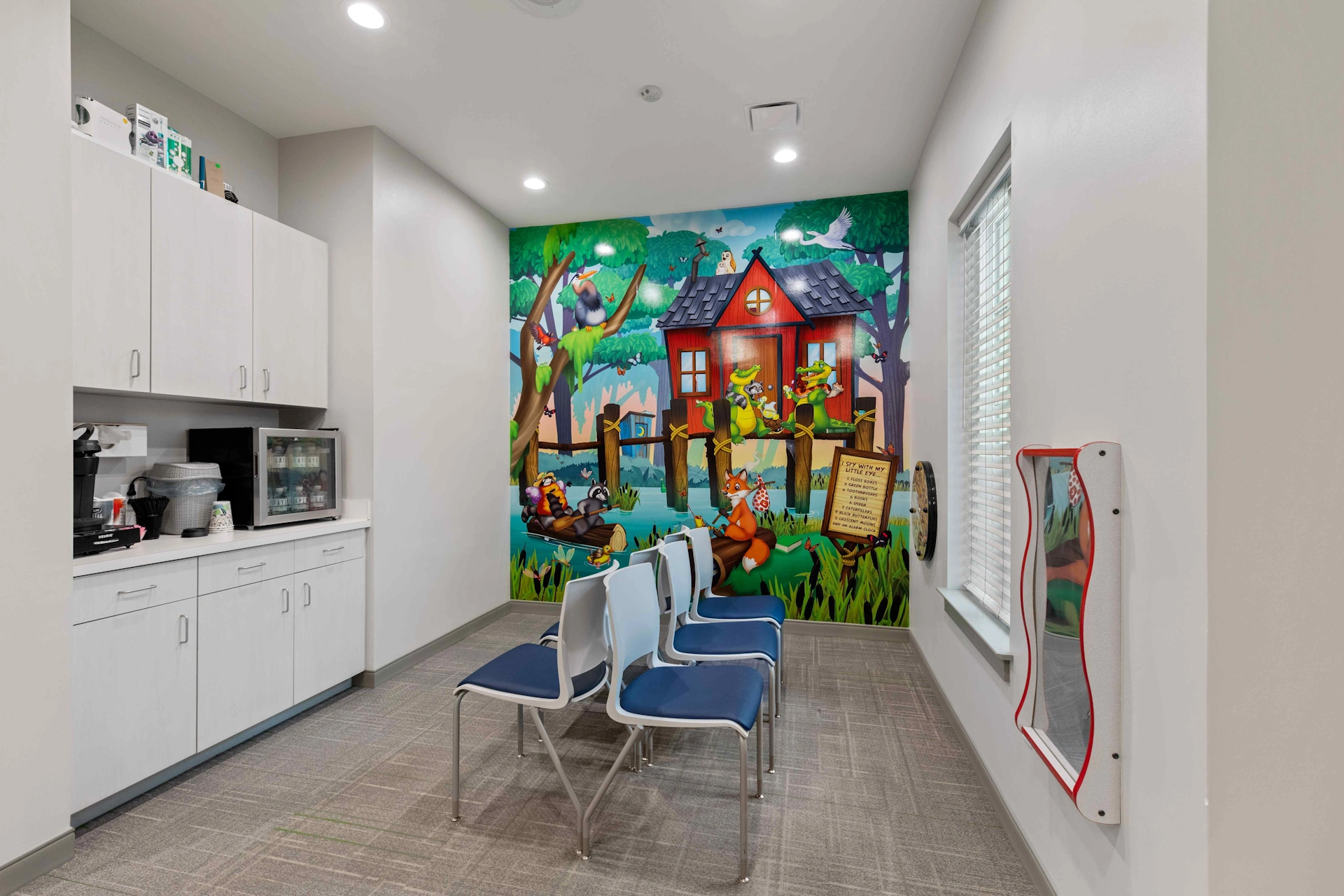 Patient amenities at Lafayette Pediatric Dentistry's office